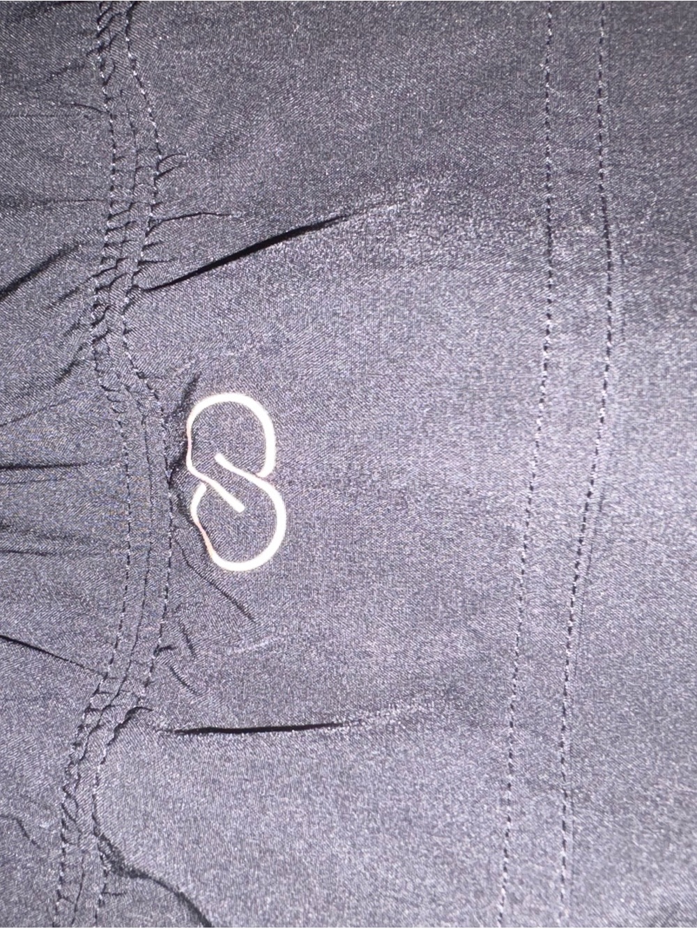Calia Black Athletic Skort with Built-In Shorts and pocket - Picture 5 of 5